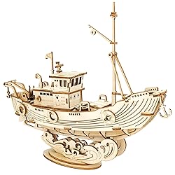 Rolife 3D Wooden Puzzles Model Kit for Adults to