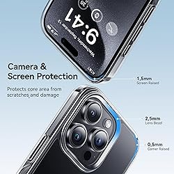 CASEKOO for iPhone 15 Pro Max Case Crystal