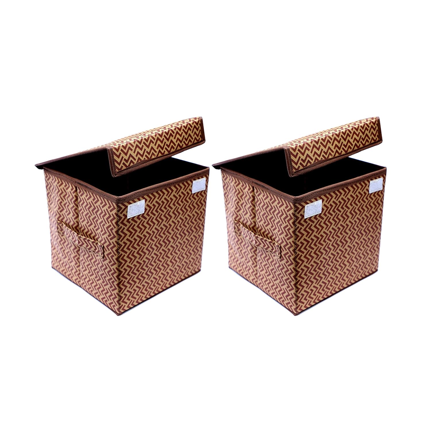 ARVANA Storage Box With Lids For Wardrobe Organizer Printed Clothes