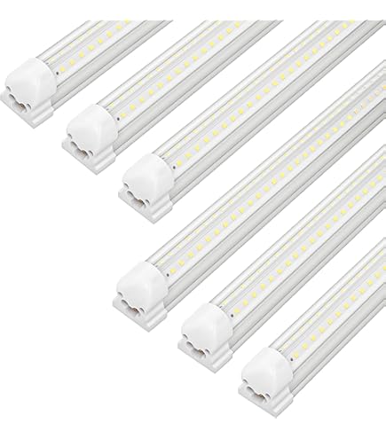 XLNYUUI Led Shop Lights, 4FT LED Light 50W 6500K 7000LM Daylight