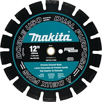 blade diamond inch makita purpose dual blades