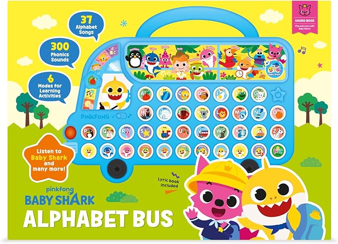 pinkfong baby shark alphabet bus