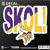 Stockdale Minnesota Vikings 6" x 6" Xpression Full Color Repositionable Decal