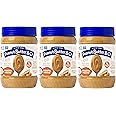 Peanut Butter & Co. Smooth Operator Peanut Butter, Non-GMO Project Verified, Gluten Free, Vegan, 16 Oz (Pack of 3)