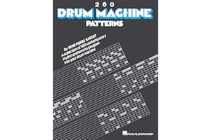 Various Authors – 260 Drum Machine Patterns | Percussion Sheet Music Songbook | Rhythm Patterns and Breaks for Drum Machines | Contemporary Music Grooves | Hal Leonard Instruction Book