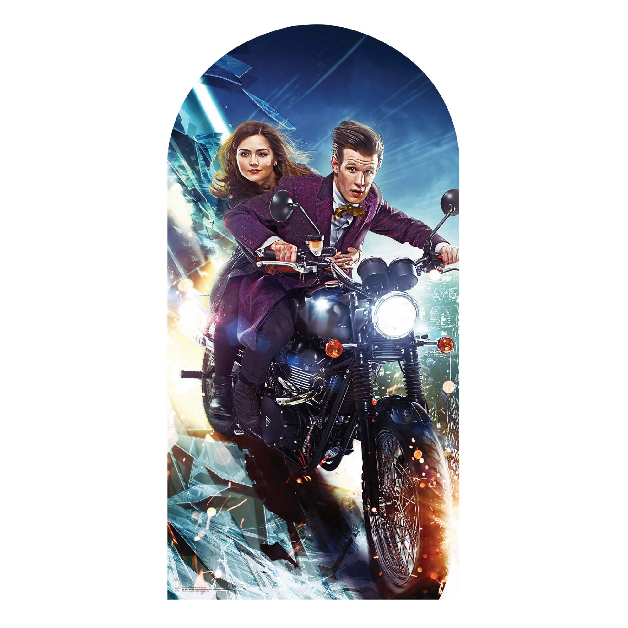 Star Cutouts – stsc660 Giant – Figurine passe-tête Ctn Doctor Who – Doctor and Clara