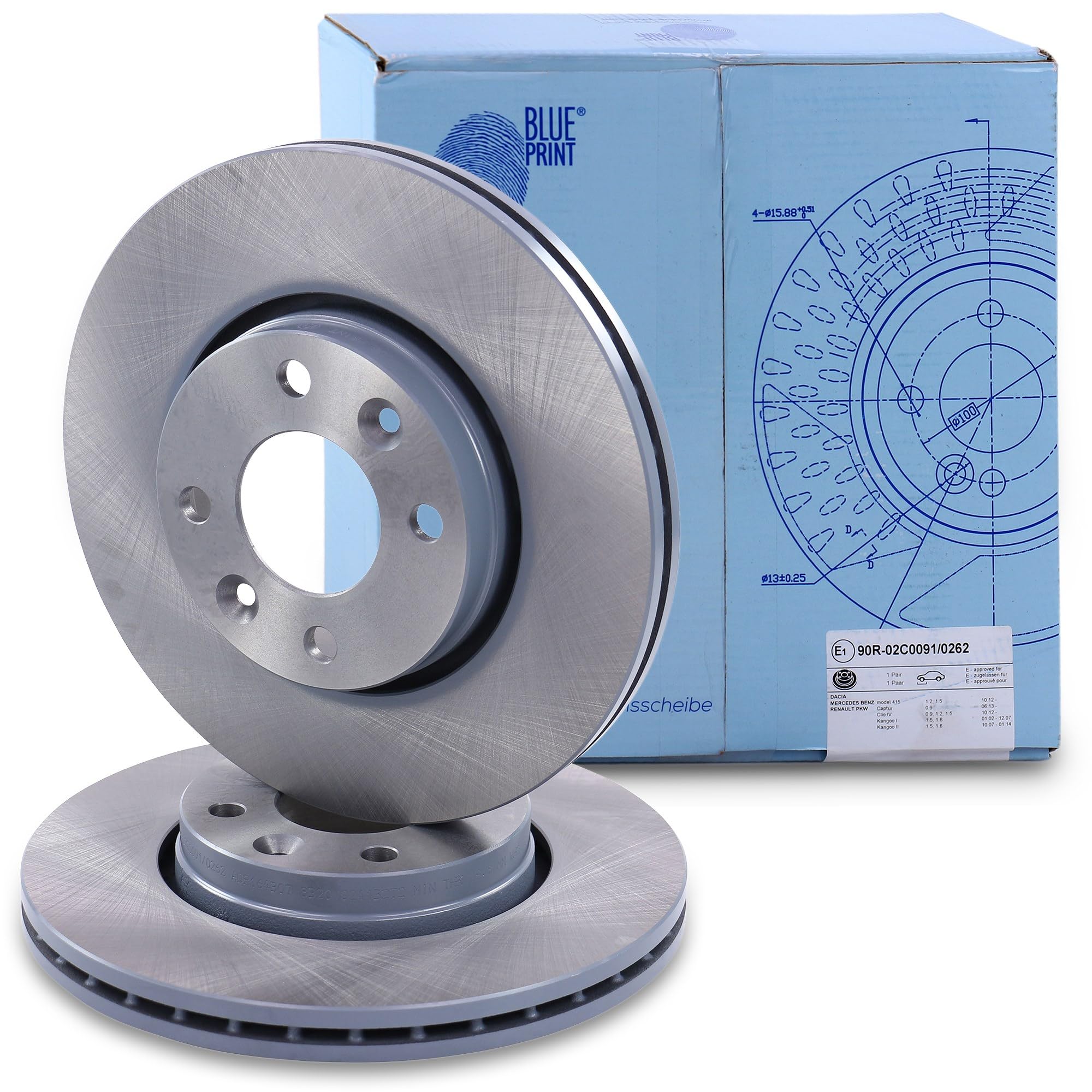 Blue Print ADR164307 Brake Disc