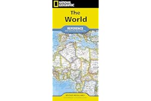 National Geographic World Map (Folded with Flags and Facts)