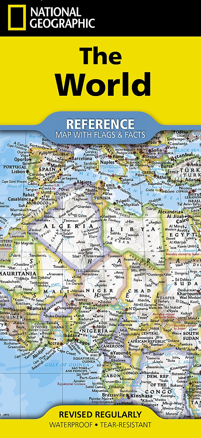 National Geographic World Map