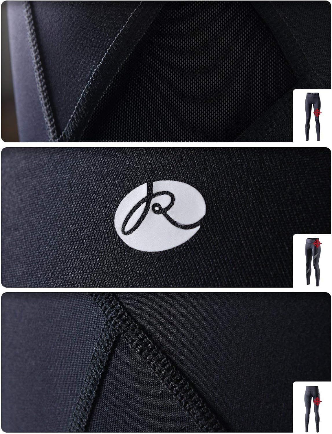 RION Active Women's Yoga Compression Leggings Workout Pants: Clothing