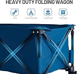 TIMBER RIDGE Festival Trolley on Wheels 200L Folding Wagon Cart view 5