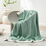 Snuggle Sac Heather Green Throw Blanket for