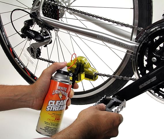 white lightning bike chain cleaner