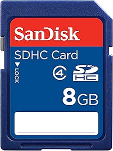 SanDisk 8GB Class 4 SDHC Memory Card - Frustration-Free Packaging