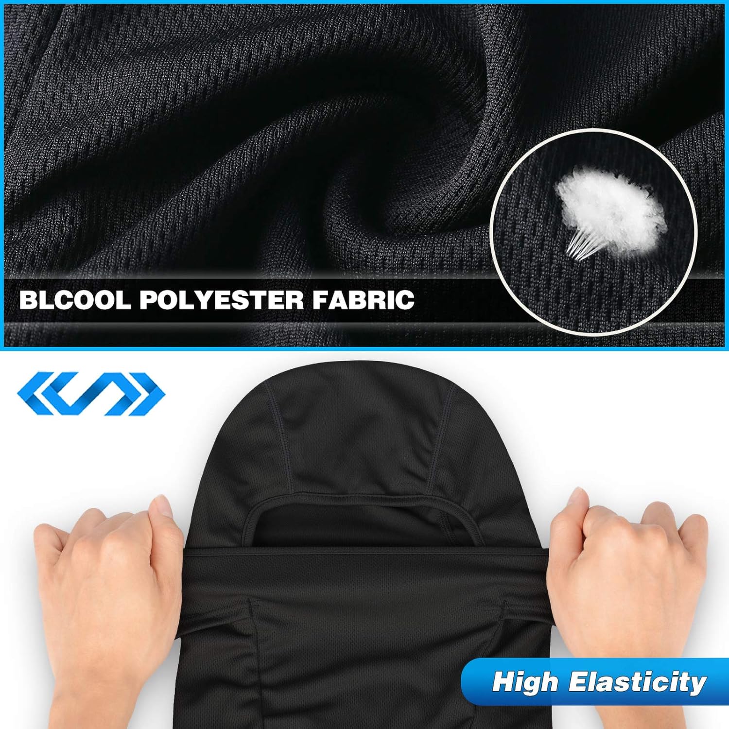 Balaclava Ski Mask Warmth Face Mask-Cold Weather Cycling Motorcycling (Helmet Friendly): Clothing