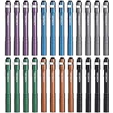 FASTPRO 24-Pack Pen Light, Aluminum LED Penlights with AAA Batteries | Pocket Pen Flashlight with Clip, For Inspections, Repairs, Camping and Emergencies