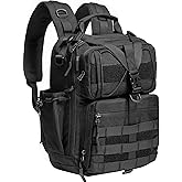 NICGID Tactical Military Backpack Daypack Molle Army Assault Pack Bug Out Bag Travel Fishing Hiking Trekking Rucksack
