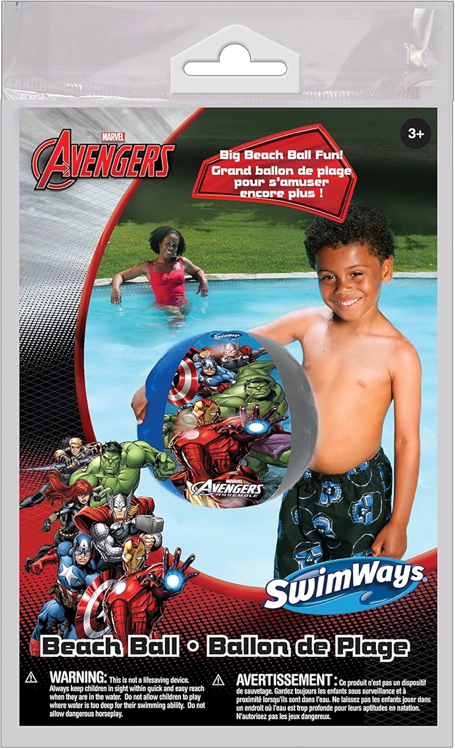 avengers beach ball