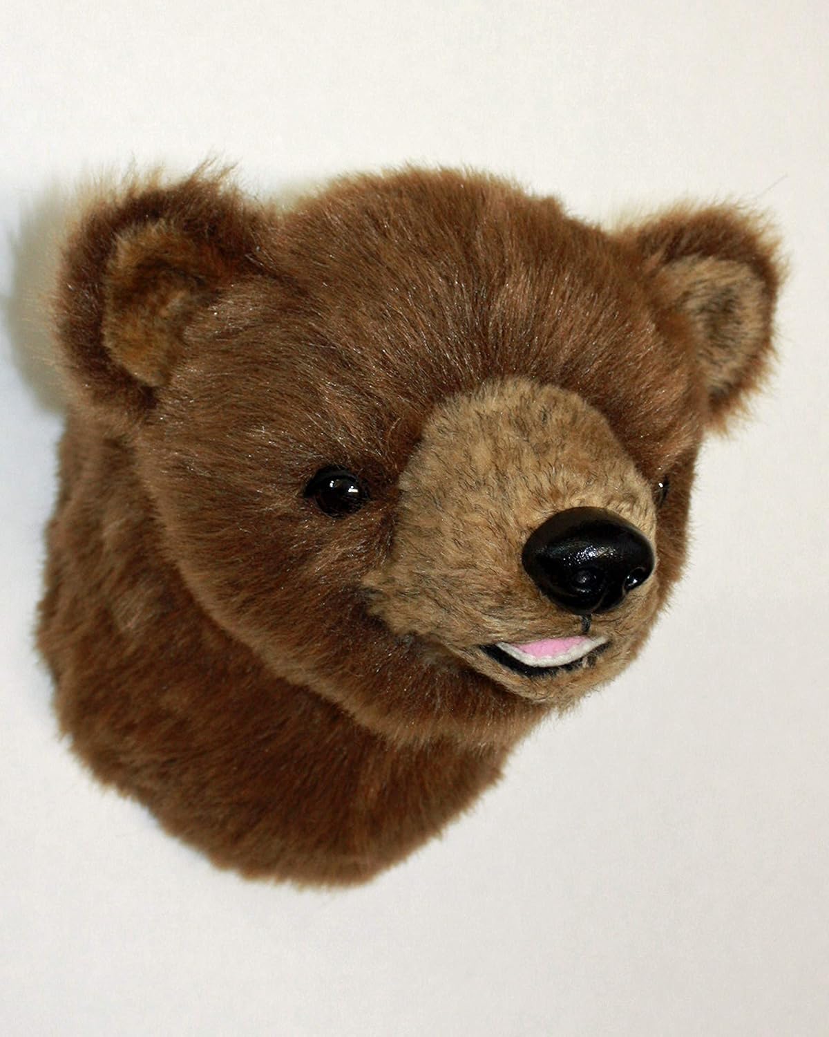 stuffed bear head mount