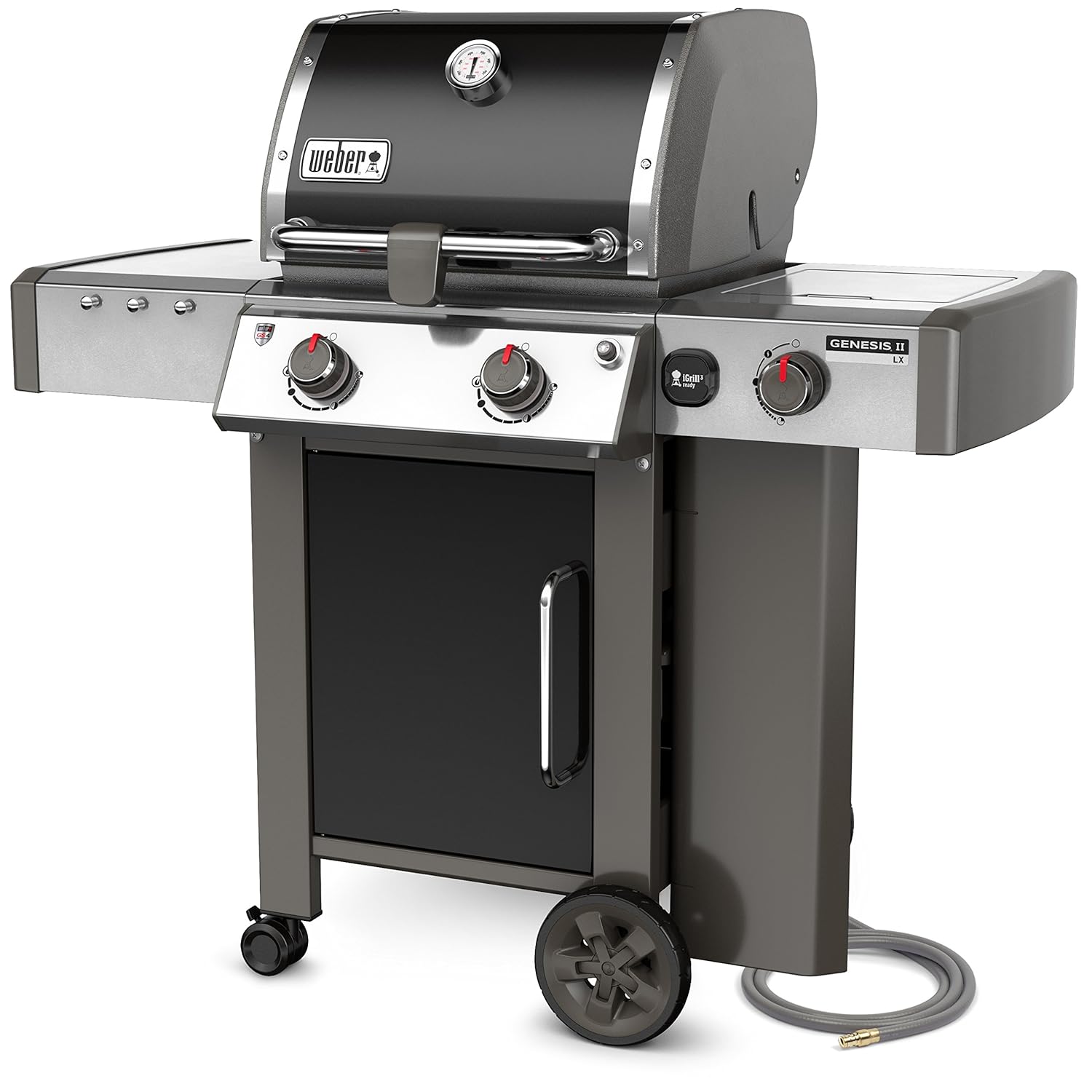 Amazon.com : Weber Stephen Company 65014001 Genesis II LX E-240 Natural Gas  Grill, Black, Two-Burner : Garden & Outdoor