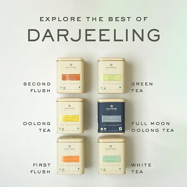 MAKAIBARI SUMMER SOLSTICE MUSCATEL, ORGANIC DARJEELING SECOND FLUSH 25 TEABAGS