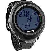 Mares Puck 4 Wrist Dive Computer | Entry-Level Watch-Style One Button Control Underwater Scuba Diving Computer