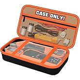 Storage Case Only for Klein Tools Electrical Testers -Hard Protective Carrying Bag Compatible with 80101 Circuit Breaker Finder Kit & ET310/ 69149P Digital Multimeter, XL Size (Does NOT Include Tools)
