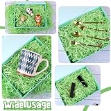 Vaktop Green Shredded Tissue Paper 100g Gift Filler Eco Friendly view 7
