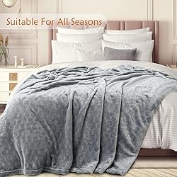 TOONOW Fleece Blanket Super Soft Cozy Throw Blanket