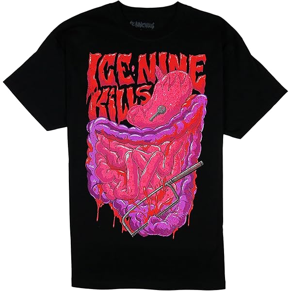 Global Ice Nine Kills Graphic T-Shirt (US, Alpha, Small, Regular