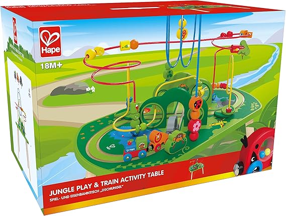hape jungle train journey set