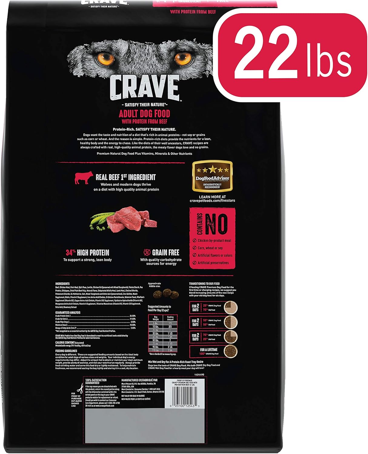 amazon crave dog food