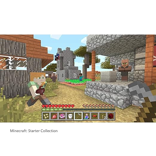 Minecraft Windows 10 Starter Collection Windows 10 Download Code Amazon De Games