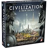 Asmodee Sid Meier's Civilization: A New Dawn Board Game - Rewrite History Your Way! Strategy Game for Kids &amp; Adults , Ages 14+, 2-4 Players, 1-2 Hour Playtime
