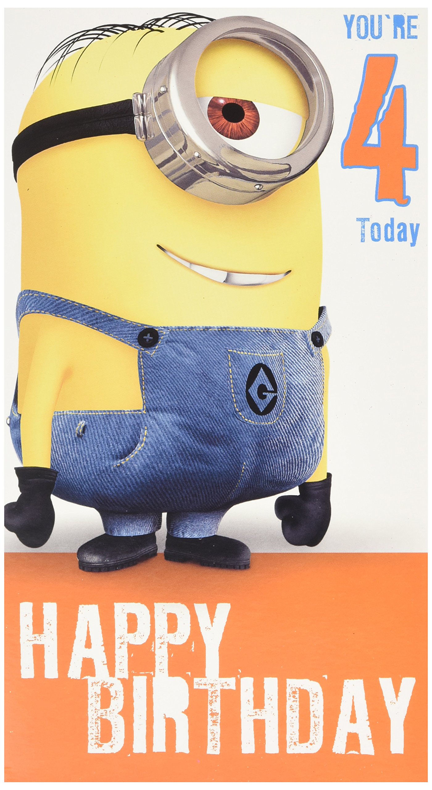 Despicable Me A Humorous Card, Perfect Fans, DE034