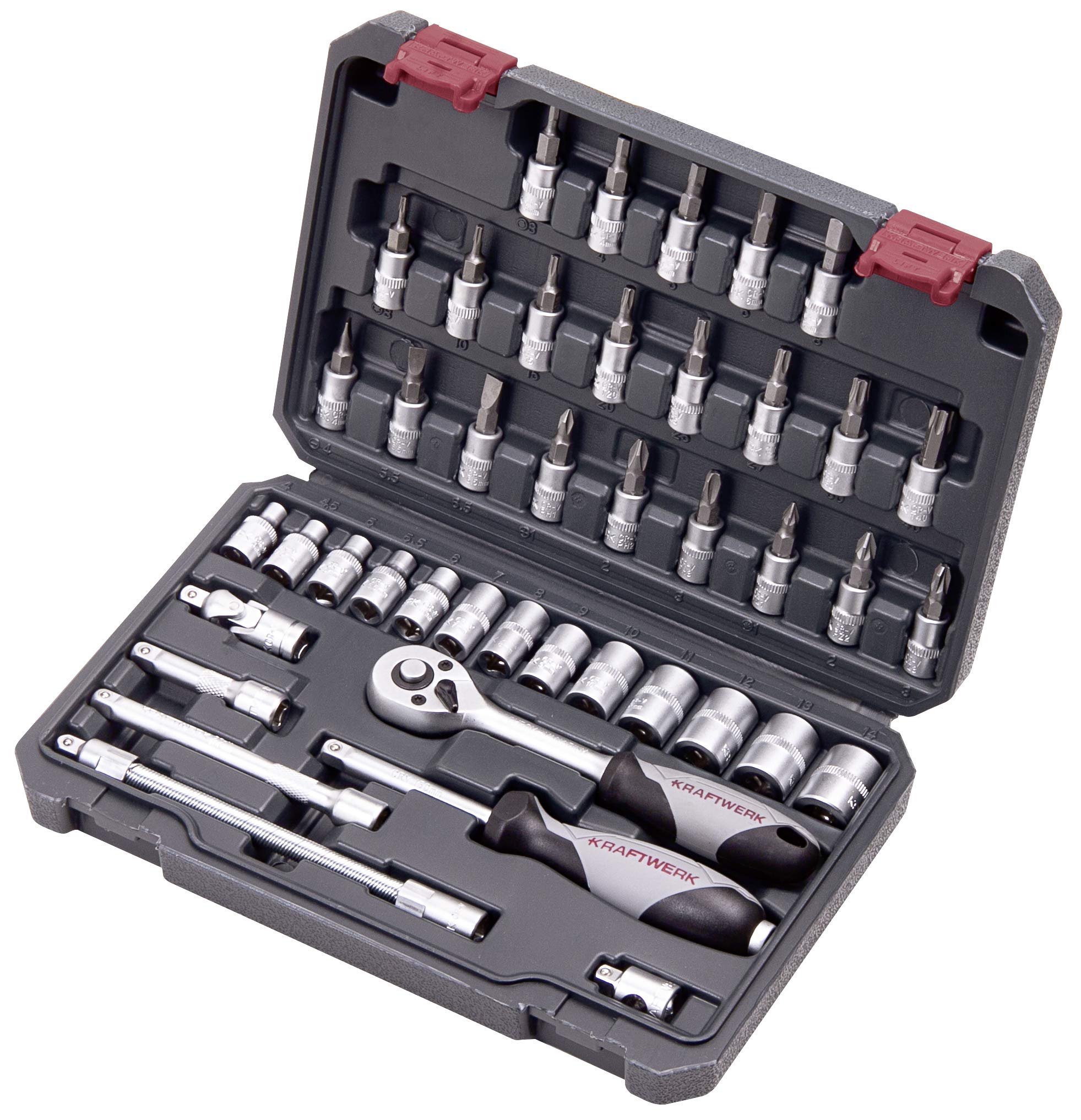 Kraftwerk 204.101.000 Socket Spanner Set 1/4 Inch