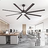 ZMISHIBO 84" Industrial Ceiling Fans with