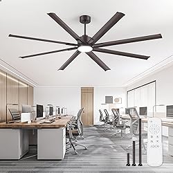 ZMISHIBO 84" Industrial Ceiling Fans with