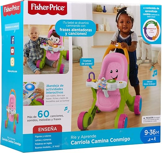 carreola fisher price primeros pasos