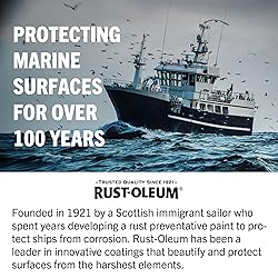 Rust-Oleum 207007-4PK Marine Topside Paint, Deep