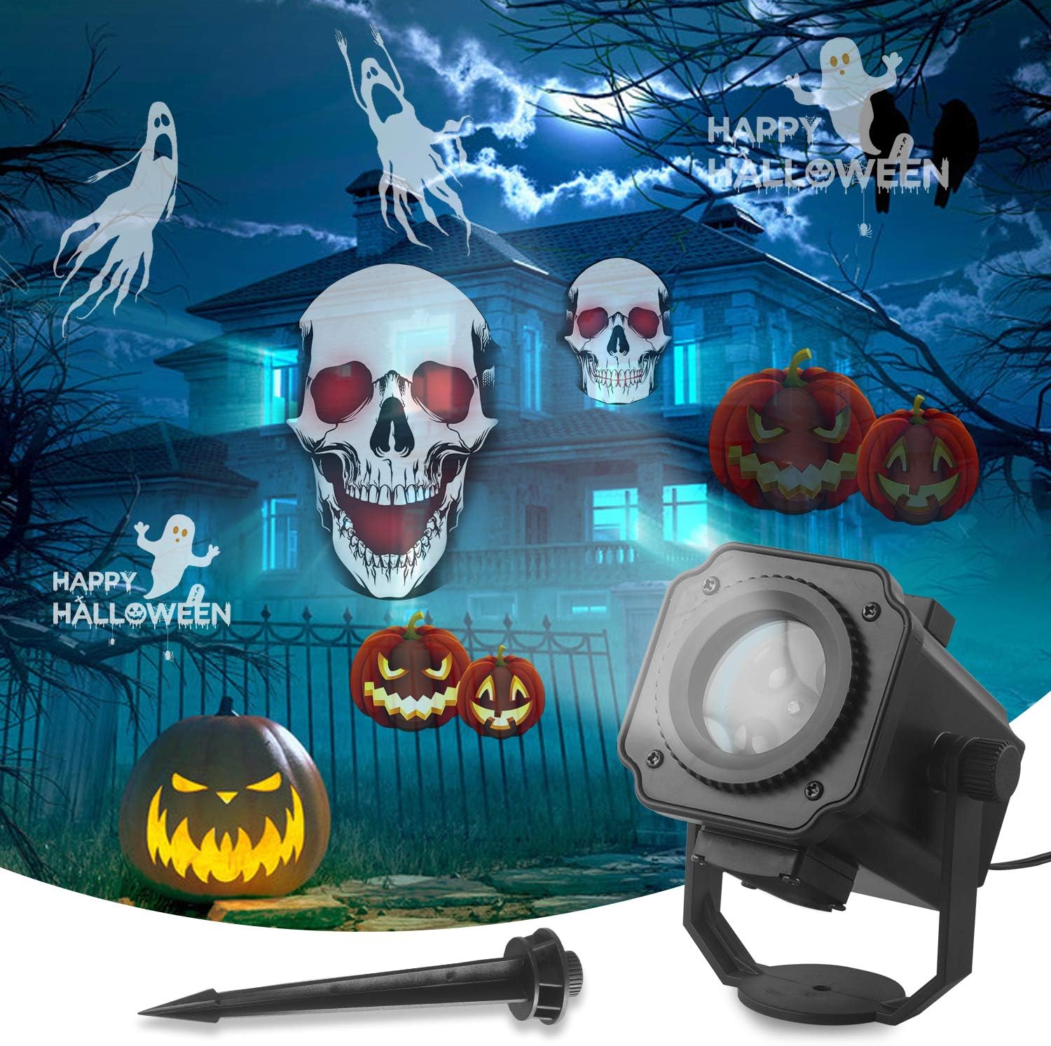 Amazon Com Dr Prepare Halloween Projector Lights Outdoor Holiday House Projector Ghost Projector With 8 Dynamic Patterns And Ground Stake Waterproof Halloween Decorations For Patio Garden Christmas Party Home Improvement Amazon Com Dr Prepare Halloween Projector Lights Outdoor Holiday House Projector Ghost Projector With 8 Dynamic Patterns And Ground Stake Waterproof Halloween Decorations For Patio Garden Christmas Party Home Improvement