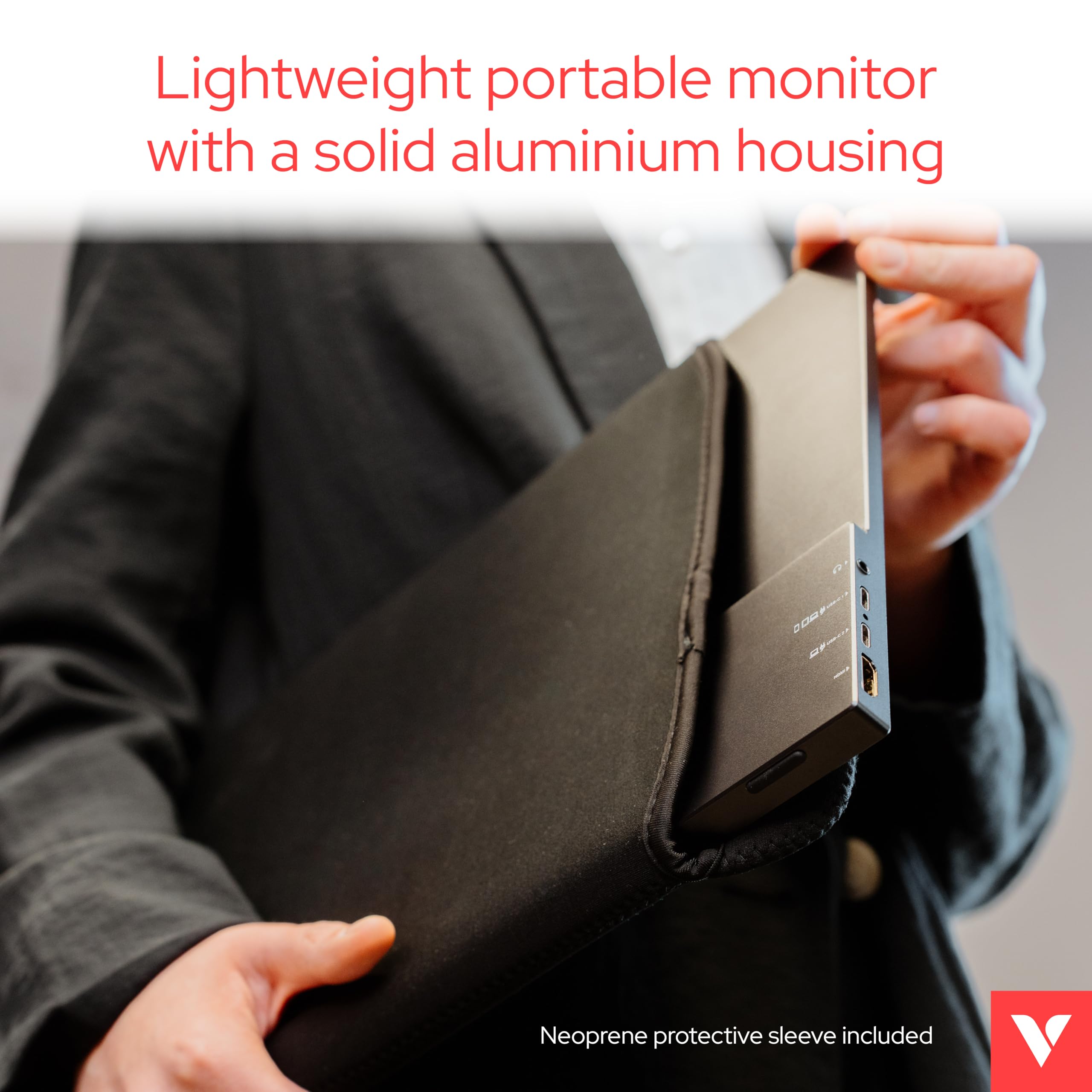 Verbatim Portable Touchscreen Monitor 17.3