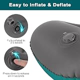 Eono Ultralight Inflatable Camping Pillow Ergonomic 3.5oz Compression view 5