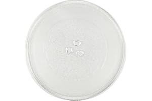 HQRP 10-inch Glass Turntable Tray compatible with Magic Chef 2036 203600 MCB770 MCB770B MCB770W MCB780 MCB780W MCD760 MCD760W MCD770 MCD770RW MCD770ST1 MCD790 Microwave Oven Cooking Plate 255mm