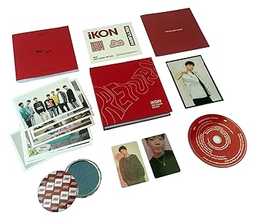 Ikon 2nd Album Return Red Ver Cd Photobook Lyrics Book Postcard Photocard Photofilm Sticker Free Gift K Pop Sealed Amazon De Musik ikon 2nd album return red ver cd photobook lyrics book postcard photocard photofilm sticker free gift k pop sealed