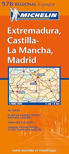 Download Carte RGIONAL Extramadura, Castilla La Mancha, Madrid PDF