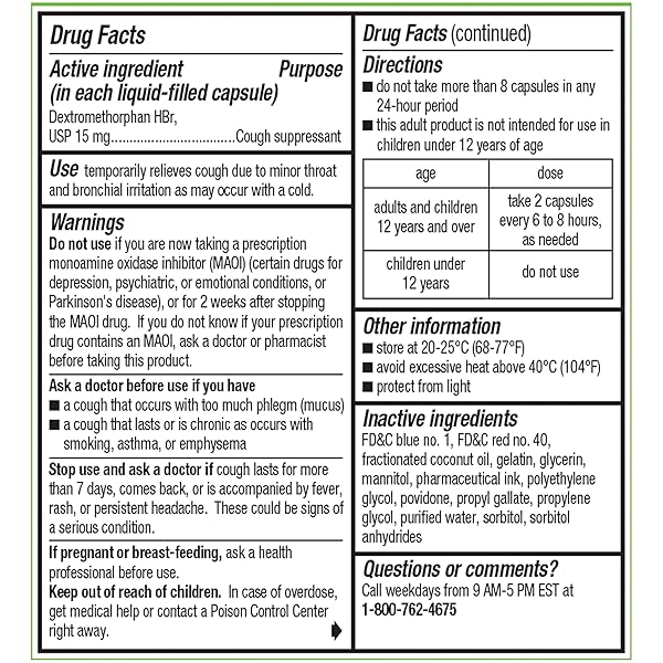 ROBITUSSIN 8 HOUR LIQUI-GELS COUGH, ADULT FORMULA – 20 COUNT LIQUI-GELS