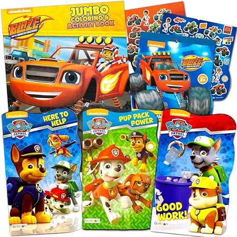 blaze paw patrol toys