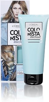 L'Oreal Colorista Washout Aqua Blue Semi-Permanent Hair Dye 80ml