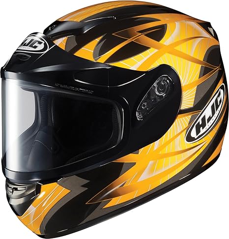 Yellow snowmobile helmet Clearance